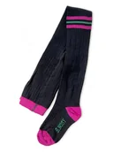 Rajstopy dziecięce - B.Nosy Rajstopy "Aline" w kolorze czarnym - miniaturka - grafika 1