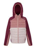 Kurtki i płaszcze dla dziewczynek - Regatta Kurtka hybrydowa "Kielder IX" w kolorze jasnoróżowym - miniaturka - grafika 1