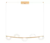 Lampy sufitowe - Redo 01-3243 - LED Żyrandol ściemnialny na lince SINCLAIR LED/35W/230V CRI 93 IP21 - miniaturka - grafika 1