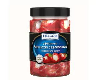 Papryczki czereśniowe nadziewane serem 327 ml 4 szt. - Warzywa w marynacie - miniaturka - grafika 1