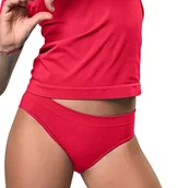 Majtki dla dzieci - Figi Dziewczęce SLIP BIMBA antybakteryjne, włoskie Rozmiar UNI Kolor Scarlato - Luigi di Focenza - miniaturka - grafika 1