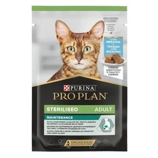 Purina Pro Plan Cat Sterilised dorsz saszetka 75g - Mokra karma dla kotów - miniaturka - grafika 1
