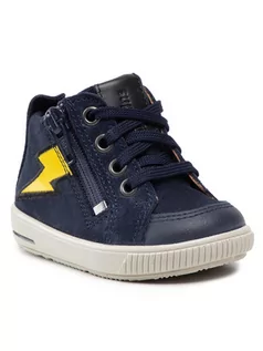 Buty dla chłopców - Superfit Sneakersy 1-000361-8000 M Granatowy - grafika 1