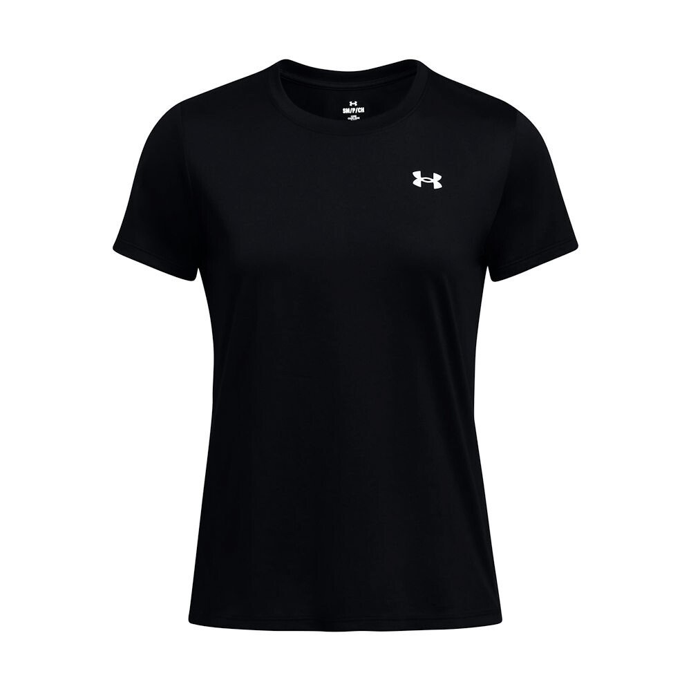 Koszulka damska Under Armour Tech SSC - Solid Black/White XL