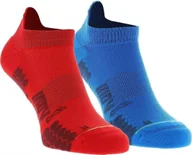 Skarpety termoaktywne - Inov-8 Skarpety inov-8 TrailFly Sock Low. Niebiesko-czerwone. Dwupak 40 - 43 - miniaturka - grafika 1