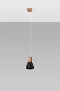 Sollux Lighting lighting Lampa wisząca QUBIC czarna SL.0963 [16719611] - Lampy sufitowe - miniaturka - grafika 1