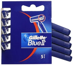 Gillette BLUE II 5 SZT TOREBKA 849031 - Maszynki do golenia i wkłady - miniaturka - grafika 2