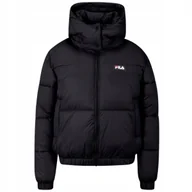 Kurtki damskie - Kurtka damska Fila Buchen czarna FAW0549 80010 L - miniaturka - grafika 1