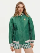 Kurtki damskie - Fila Kurtka bomber Leme FAW0999 Zielony Oversize - miniaturka - grafika 1