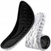 Akcesoria obuwnicze - WKŁADKI DO BUTÓW SPORTOWYCH LEKKIE PIANKOWE AMORTYZUJĄCE PRZECIWPOTNE 39-40 - miniaturka - grafika 1