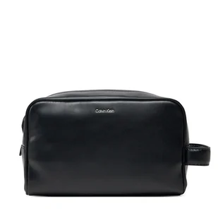 Kosmetyczka Calvin Klein Ck Sleek Washbag K50K512951 Czarny - Kosmetyczki, organizery i kuferki - miniaturka - grafika 1