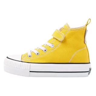 Buty dla dziewczynek - British Knights Dziewczęce sneakersy Kaya Mid, żółty musztardowy, 31 EU - grafika 1