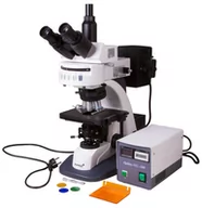 Mikroskopy i lupy - Mikroskop Levenhuk MED PRO 600 Fluo - miniaturka - grafika 1