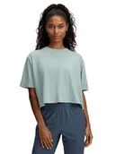 Koszulki i topy damskie - Under Armour Koszulka w kolorze szarym - miniaturka - grafika 1