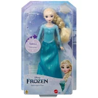 Lalki dla dziewczynek - Lalka MATTEL Disney Kraina Lodu Śpiewająca Elsa HMG36 - miniaturka - grafika 1
