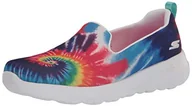 Buty trekkingowe damskie - Skechers Damskie buty trekkingowe, białe/wielokolorowe, 8,5, biały i kolorowy, 41.5 EU - miniaturka - grafika 1