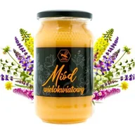 Miód - Miód pszczeli wielokwiatowy naturalny świeży 1,2 kg polski zbiór 2025 - miniaturka - grafika 1