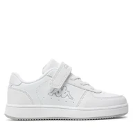 Buty dla chłopców - Sneakersy Kappa Logo Malone Ev Kid 36185LW Biały - miniaturka - grafika 1