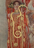 Plakaty - Plakat Hygieia Gustav Klimt reprodukcja Medycyna secesja - miniaturka - grafika 1