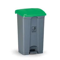 Kosze na śmieci - B2B Partner Kosz uniwersalny z pedałem 87 l 403119 - miniaturka - grafika 1
