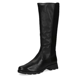 Caprice Damskie 9-25611-41 kozaki na obcasie, czarny Comb, 35.5 EU - Kozaki damskie - miniaturka - grafika 1