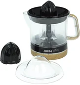 Sokowirówki - Sokowirówka Jocca Elektryczna sokowirówka do cytrusów 0.7l czarna/z drewnianymi detalami - miniaturka - grafika 1