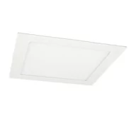 Oprawy, klosze i abażury - LED Łazienkowa oprawa wpuszczana VEGA LED/12W/230V 2800K 16,8 cm IP44 białe - miniaturka - grafika 1