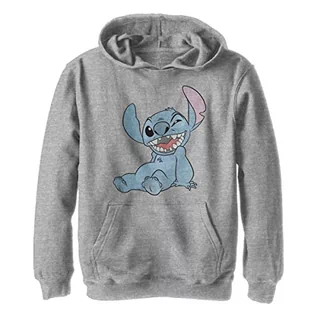 Bluzy dla chłopców - Disney Chłopięca bluza z kapturem z półtonami, Sportowy wrzos, M - grafika 1