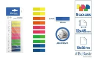 Zakładki do książek - Zakładki indeksujące samoprzylepne - BeBasic - miniaturka - grafika 1