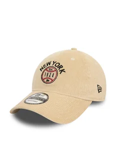 New Era Czapka z daszkiem Cord 9Twenty New 60565322 Beżowy - Czapki męskie - miniaturka - grafika 1