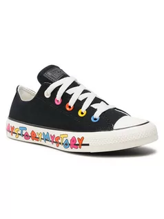 Trampki damskie - Converse Trampki Ctas Ox 170295C Czarny - grafika 1