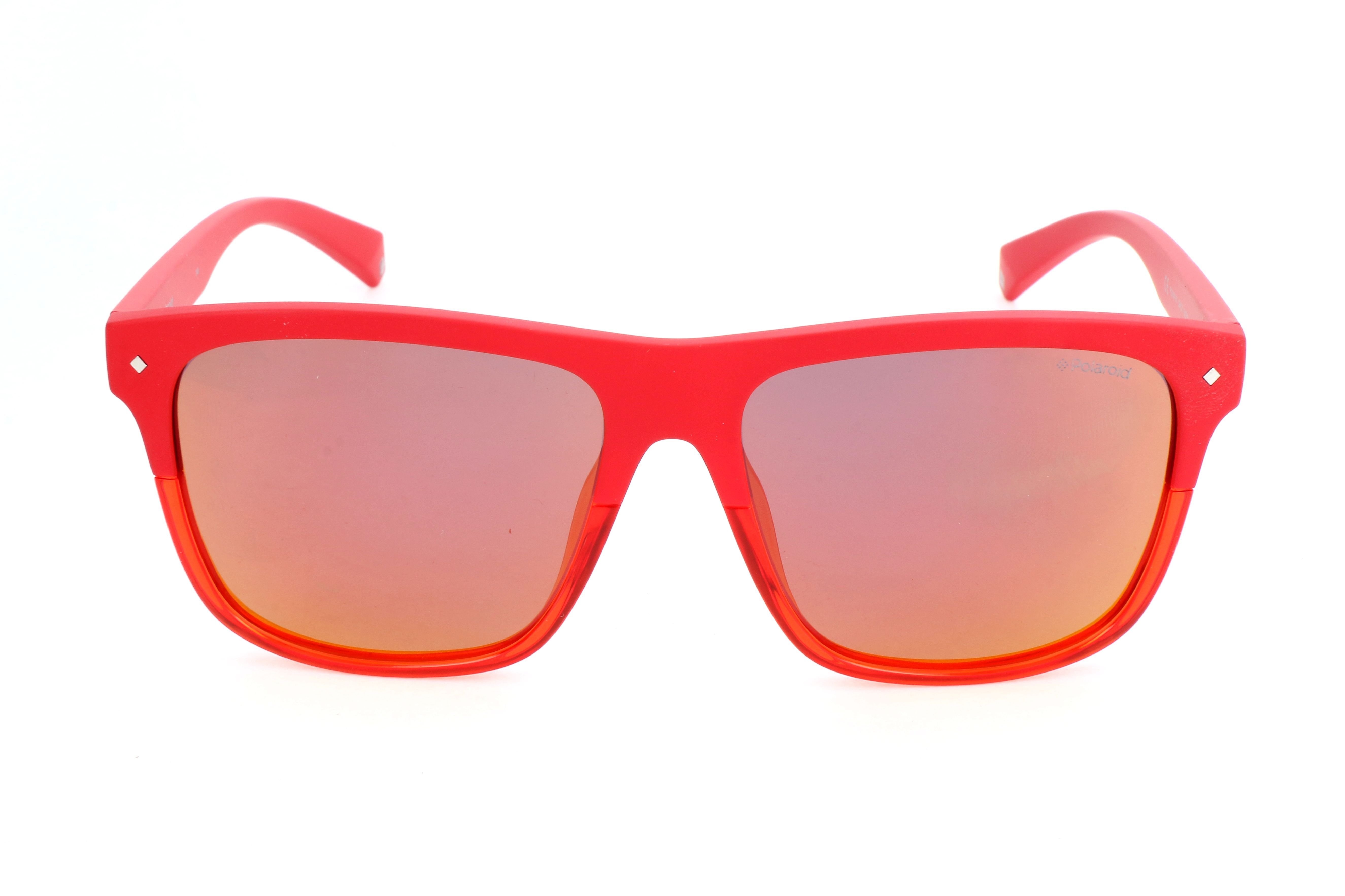 Okulary POLAROID PLD6041-S-C9A. Okulary przeciwsłoneczne, Kolor czerwony. Mężczyzna.