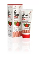 Pasty do zębów - GC Mi Paste Plus truskawka - Sztuczne szkliwo z fluorem o smaku truskawkowym 35 ml - miniaturka - grafika 1