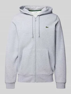 Bluza rozpinana z naszywką z logo - Koszulki męskie - miniaturka - grafika 1