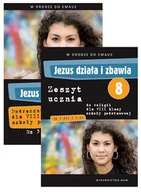 Podręczniki dla szkół podstawowych - Pakiet Jezus działa i zbawia. Podręcznik i zeszyt ucznia do religii dla klasy 8 szkoły podstawowej - Anna Walulik, Zbigniew Marek - podręcznik - miniaturka - grafika 1