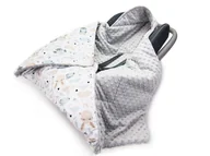 Koce i narzuty dla dzieci - Kerstin KOCYK DO FOTELIKA NOSIDEŁKA WÓZKA OTULACZ - miniaturka - grafika 1