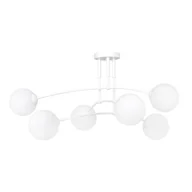 Lampy sufitowe - Emibig Pregos lampa sufitowa 6-punktowa biała 671/6 671/6 - miniaturka - grafika 1