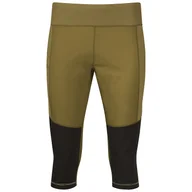 Spodnie sportowe damskie - Legginsy damskie Bergans  Fløyen V2 3/4 W Pants Olive Green L - miniaturka - grafika 1