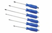 Śrubokręty - Zestaw wkrętaków ślusarskich do pobijania 6 el. Silver - S10867 - miniaturka - grafika 1