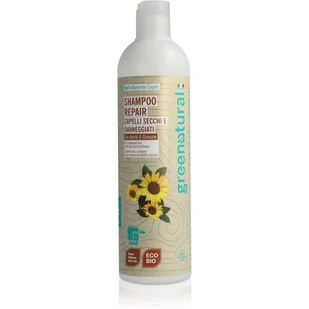 Greenatural Shampoo Repair szampon regenerujący do włosów suchych i zniszczonych z masłem shea 400 ml - Szampony do włosów - miniaturka - grafika 1