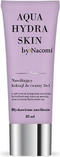 Nacomi Nawilżający koktajl do twarzy 3w1 Aqua hydra skin 85ml - Maseczki do twarzy - miniaturka - grafika 1