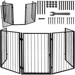 Kaminer Bramka do kominka kojec osłona bezpieczeństwa 5902367976613 - Akcesoria kominkowe - miniaturka - grafika 1