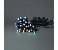 Oświetlenie świąteczne - Nedis WIFILP01C48 - LED RGB Zewnętrzny łańcuch bożonarodzeniowy 48xLED 13,8m IP65 Wi-Fi Tuya - miniaturka - grafika 1