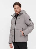 Kurtki męskie - Calvin Klein Kurtka zimowa Crinkle K10K110336 Szary Regular Fit - miniaturka - grafika 1