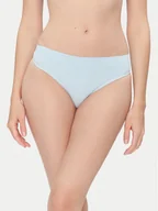 Majtki damskie - Hunkemöller Stringi Dianne 302143 Błękitny - miniaturka - grafika 1