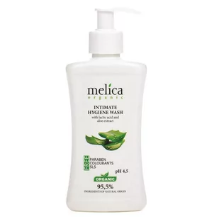 Melica Organic MELICA ORGANIC płyn do higieny intymnej z wyciągiem z kwasu mlekowego i aloesu 342105 - Płyny do higieny intymnej - miniaturka - grafika 1