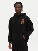 Bluzy męskie - Volcom Bluza Gonyvaders A4112508 Czarny Loose Fit - miniaturka - grafika 1