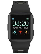 Smartwatch - Pacific ZY646A Czarny 03 BLACK + GREY - miniaturka - grafika 1