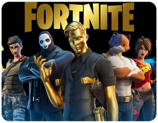 PODKŁADKA POD MYSZKĘ FORTNITE Z IMIENIEM 23x19CM DO LAPTOPA - Podkładki pod mysz - miniaturka - grafika 1