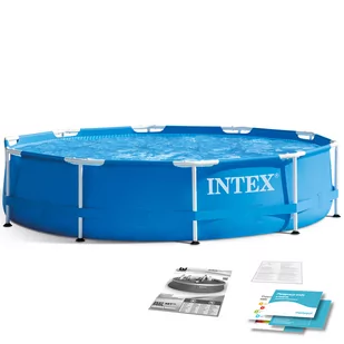 Basen ogrodowy, stelażowy, Intex 28200, 305x76 cm - Baseny ogrodowe - miniaturka - grafika 1